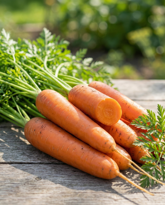 Vintermorot Berlikum 2 lagermorot (Daucus carota) – ettåriga grönsaksfrön från SeedsChoice