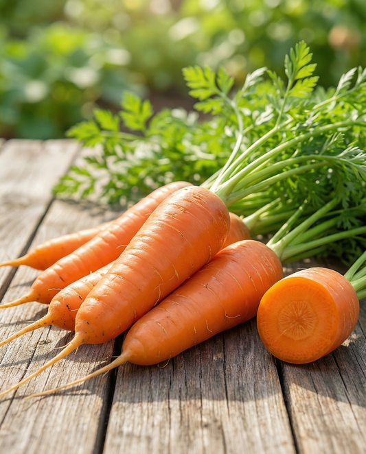 Morot Chantenay (Daucus carota) – ettåriga grönsaksfrön från SeedsChoice