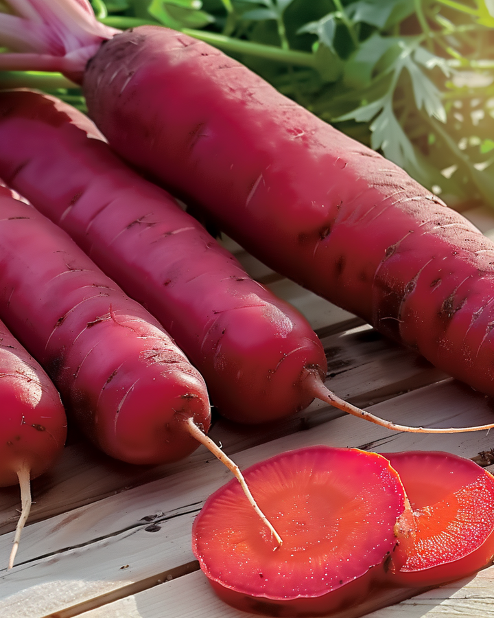 Morötter Redsun F1 frön (Daucus carota) – ettårig grönsak