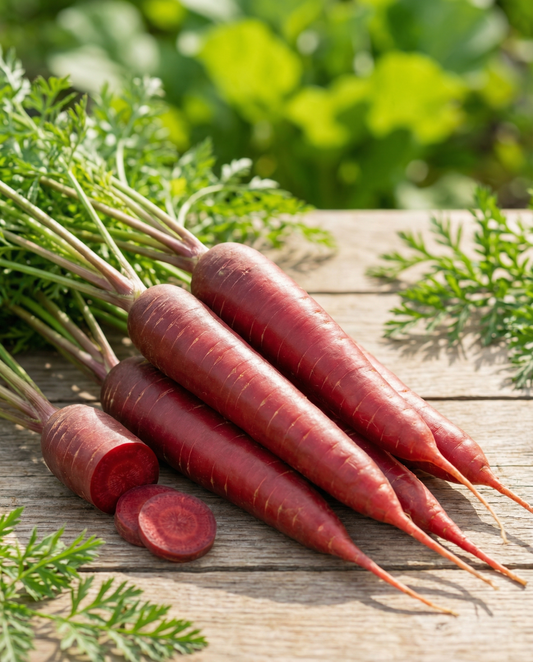 Morötter Redsun F1 (Daucus carota) – frön till ettårig grönsak från SeedsChoice