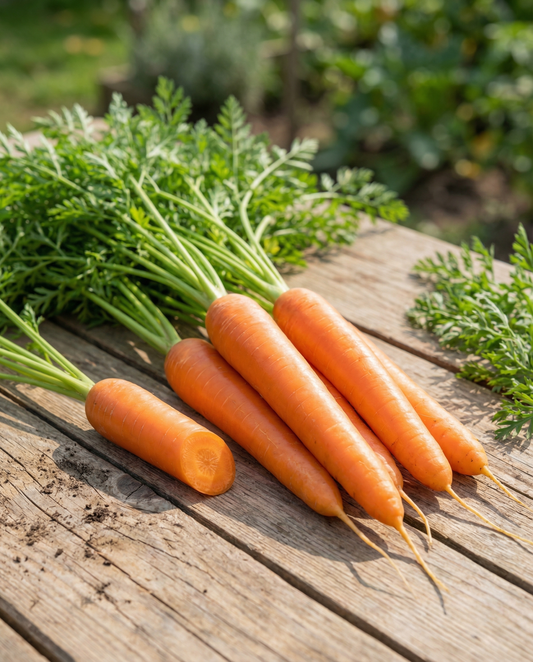 Morot Amsterdam 2 Early Harvest (Daucus carota) – ettåriga grönsaksfrön från SeedsChoice