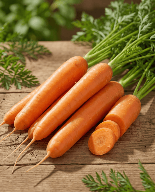 Sommarmorot Nantes 2 10g (Daucus carota) – ettåriga grönsaksfrön från SeedsChoice