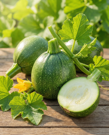 Zucchini Di Nizza sommarpumpa (Cucurbita pepo) – ettåriga frön från SeedsChoice