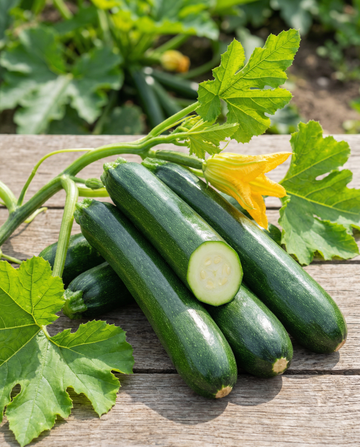 Klättersquash Black Forest F1 (Cucurbita pepo) – ettåriga klätterfrön från SeedsChoice