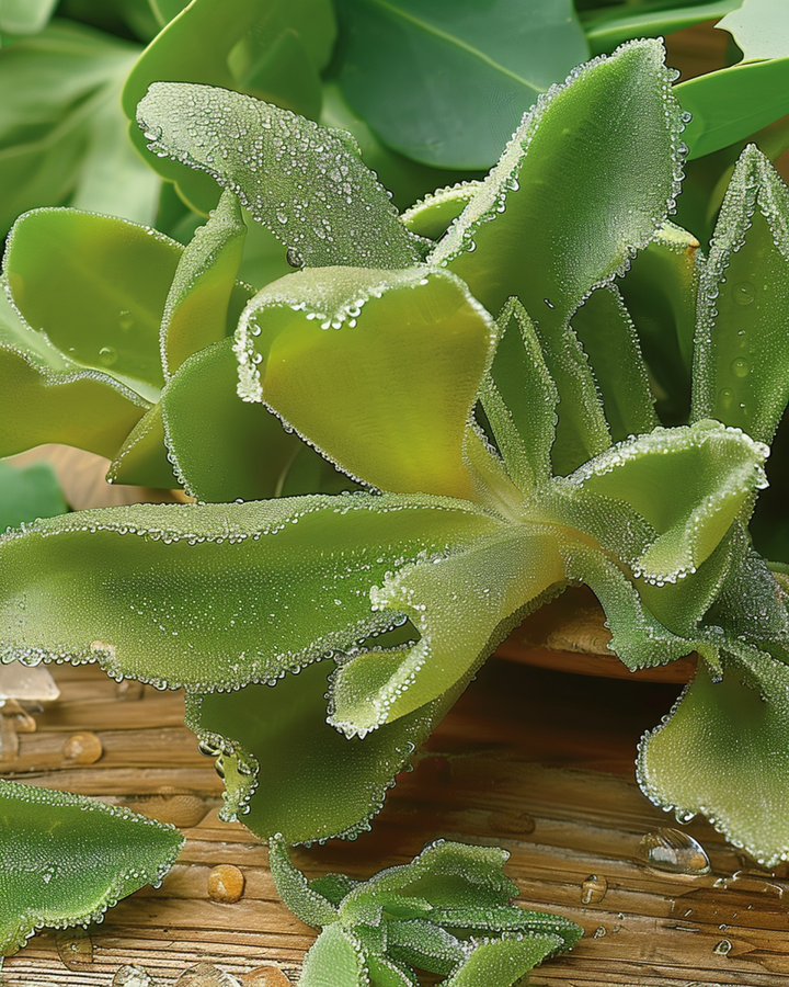 Isörtblad frön (Mesembryanthemum crystallinum) – ettårig grönsak