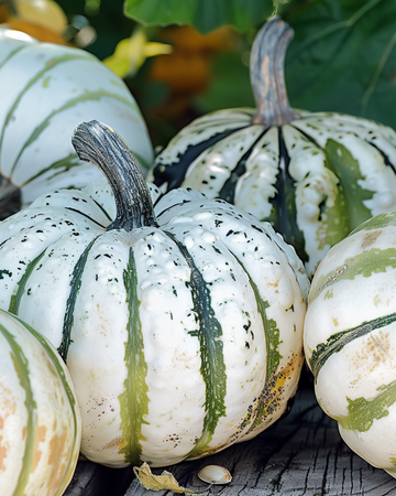 Sweet Dumpling vinterpumpafrön (Cucurbita pepo) – ettårig grönsak