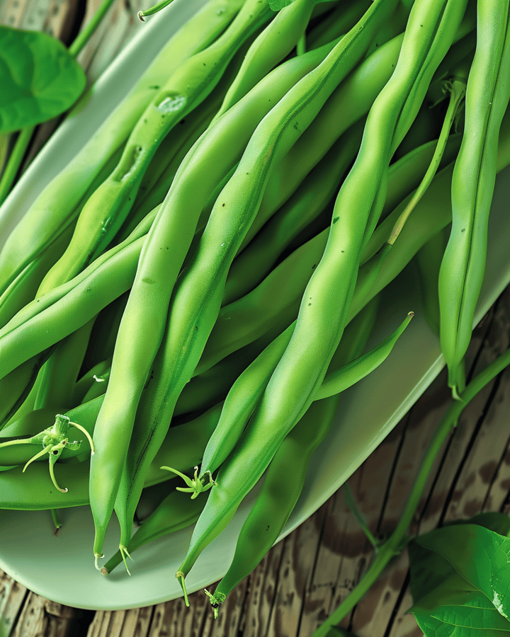 Frön till dvärgbuskböna Domino 25g (Phaseolus vulgaris) – ettårig grönsak