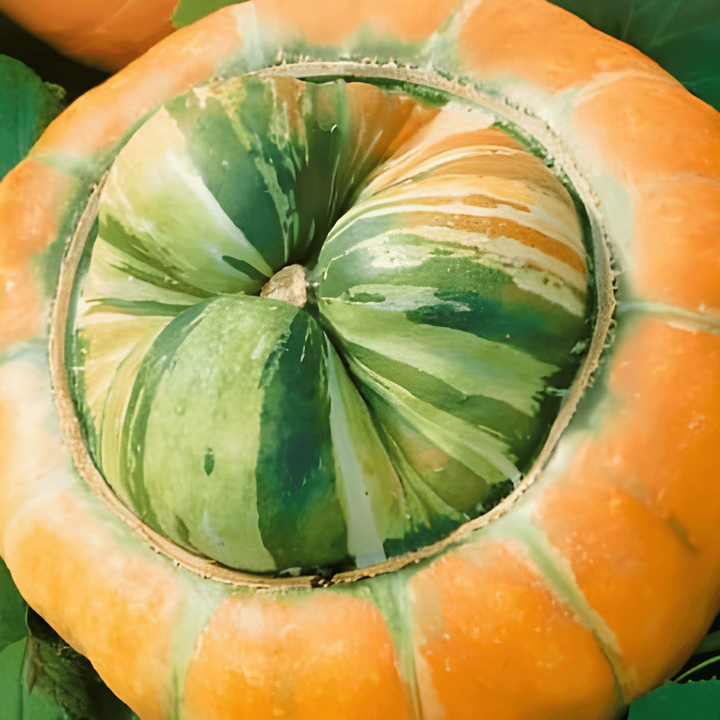 Prydnadspumpa Turkish Turban frön (Cucurbita maxima) – ettårig