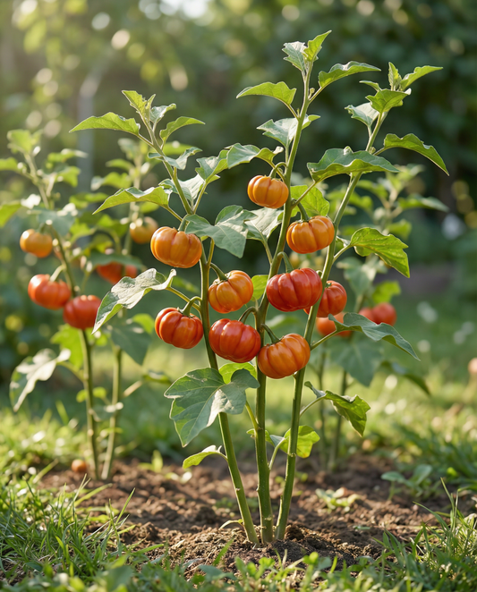 Pumpkin On A Stick (Solanum aethiopicum) – frön för ettårig grönsak från SeedsChoice