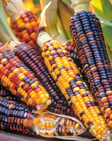 Frön för prydnadsmajs Little Jewels dekorativa kolvar (Zea mays) – ettårig grönsak