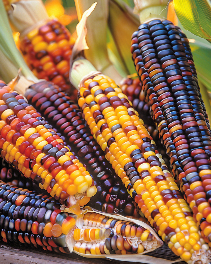 Frön för prydnadsmajs Little Jewels dekorativa kolvar (Zea mays) – ettårig grönsak