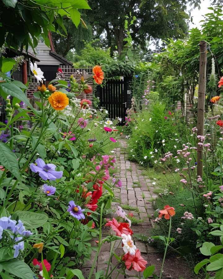 Vildblommsblandning 50 g, täcker 25 m² frön (Linum usitatissimum) – ettårig blomma