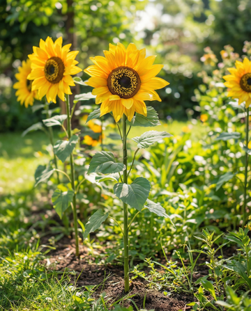 Jättesolros 250g (Helianthus annuus) – ettårliga blomsterfrön från SeedsChoice