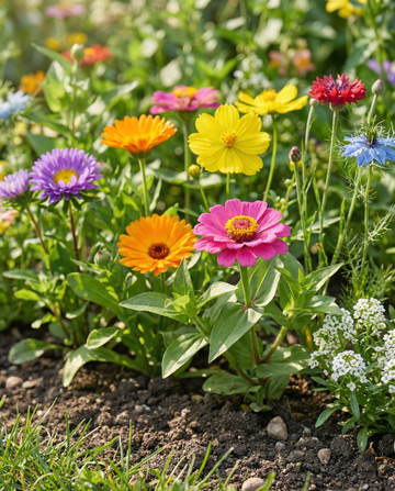 Sommarblommor Mix 250g Förpackning För Utomhussådd – ettåriga blomsterfrön från SeedsChoice