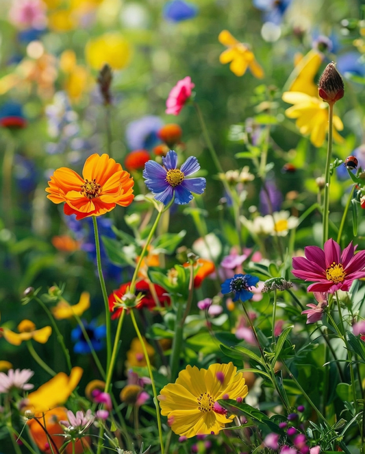 For Ladybirds Mix 250g Meadow Blend 20 Varieties – ettåriga blomsterfrön från SeedsChoice