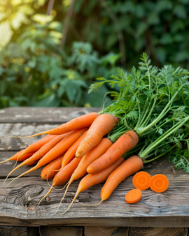 Nantes morotsfrön Daucus Carota sommarSort 25g förpackning