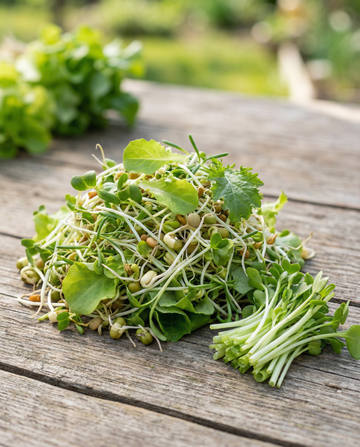 Groddsallad 250 g frön (Lactuca sativa) – ekologiska groddsfrön