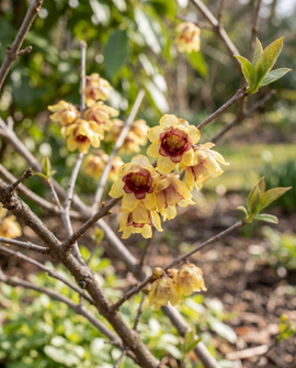 Vinterdoftbuske frön Chimonanthus Praecox vinterblommande buske
