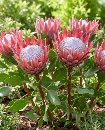 King Giant-frön (Protea cynaroides) – flerårig blomma