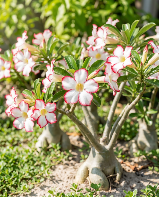 Desert Rose blommande suckulentväxt (Adenium obesum) – blomsterfrön från SeedsChoice