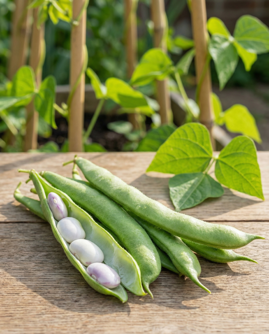 Rosenböna Large Seeded 100g (Phaseolus coccineus) – ettåriga grönsaksfrön från SeedsChoice