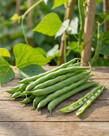 Rosenböna Emergo Stringless 100g (Phaseolus coccineus) – ettåriga grönsaksfrön från SeedsChoice