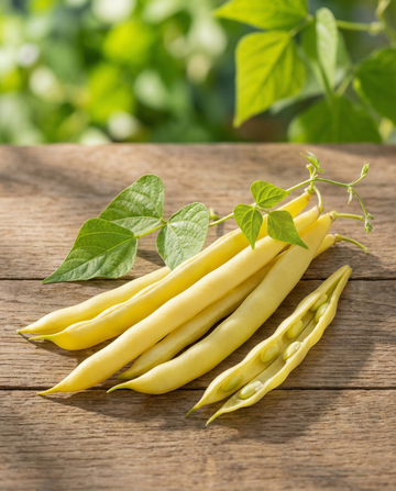 Klätterböna Neckargold 100g (Phaseolus vulgaris) – ettåriga klätterfrön från SeedsChoice