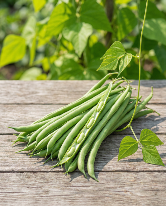 Stångböna Terli 100g (Phaseolus vulgaris) – ettåriga grönsaksfrön från SeedsChoice