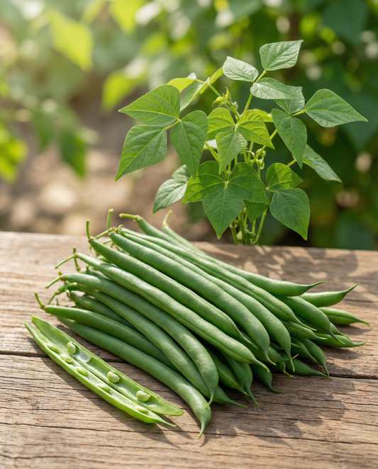 Buskböna Kylian 50g (Phaseolus vulgaris) – ettåriga grönsaksfrön från SeedsChoice
