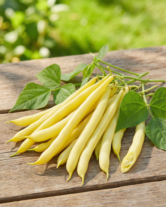 Buskböna Goldplay (Phaseolus vulgaris) – ettåriga grönsaksfrön från SeedsChoice