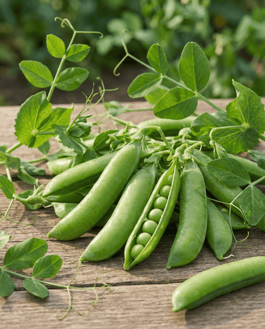 Ärtor Marktveroveraar frön (Pisum sativum) – ettåriga grönsaksfrön från SeedsChoice