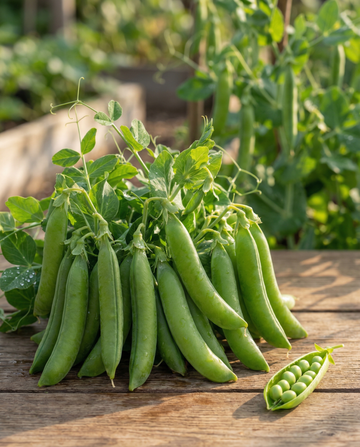 Ärtor Kermesse (Pisum sativum) – ettåriga grönsaksfrön från SeedsChoice