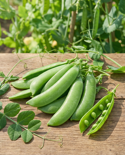 Sockerärta Oregon Pod 100g (Pisum sativum) – ettåriga grönsaksfrön från SeedsChoice