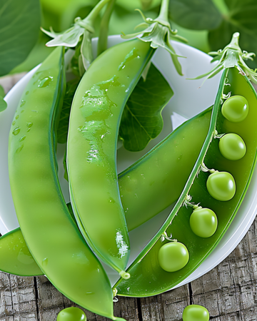 Sockerärta Delikett frön (Pisum sativum) – ettårig grönsak