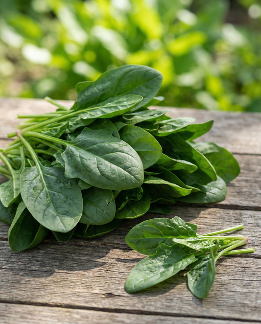 Spenat Securo (Spinacia oleracea) – ettåriga grönsaksfrön från SeedsChoice