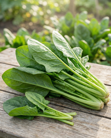 Spenat Breedblad Scherpzaad Broad Leaf (Spinacia oleracea) – ettåriga grönsaksfrön från SeedsChoice