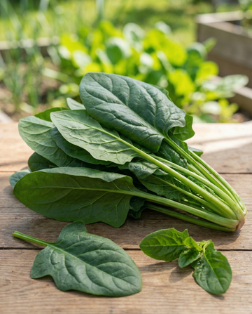 Spenat Nores Garden (Spinacia oleracea) – ettåriga grönsaksfrön från SeedsChoice
