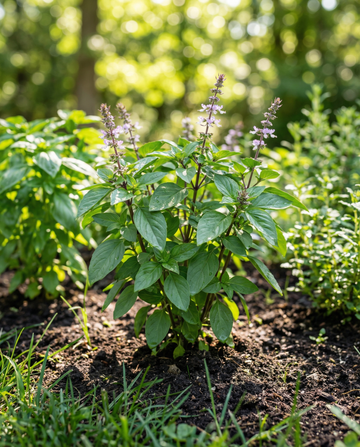 Kanelbasilikafrön (Ocimum basilicum) – ekologiska ettåriga örter från SeedsChoice