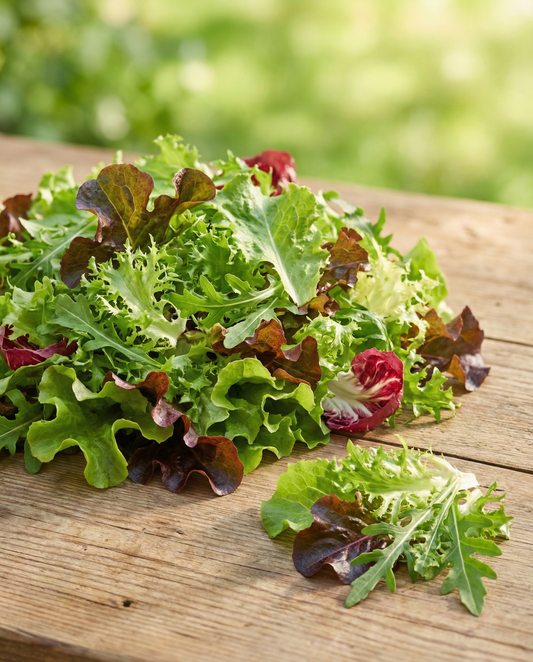 Fransk sallad Mesclun – ekologisk ettårig fröblandning från SeedsChoice