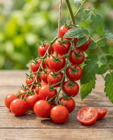 Körsbärstomat Gardener's Delight frön (Solanum lycopersicum) – ekologisk ettårig grönsak