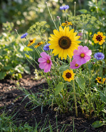 Cut Mixture Mix – ekologiska ettåriga blomsterfrön från SeedsChoice