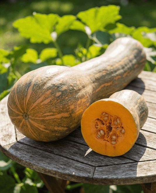 Squash Lunga Di Napoli (Cucurbita moschata) – ettåriga grönsaksfrön från SeedsChoice