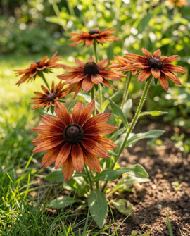 Solhattfrön Sahara – ettårig Rudbeckia hirta