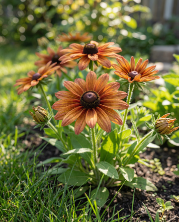 Solhatt Sahara (Rudbeckia hirta) – ettåriga blomsterfrön från SeedsChoice