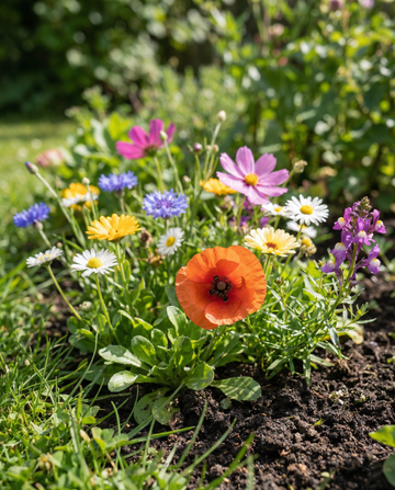 Friendly Mix 25 M2 Low Growing – ettåriga blomsterfrön från SeedsChoice