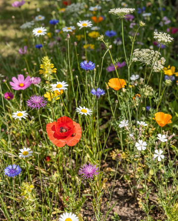 For Ladybirds Mix 15m2 Pack – ettåriga blomsterfrön från SeedsChoice