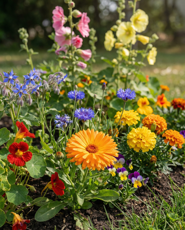 Edible Mix 7 sorter 15m2 förpackning – ettåriga blomsterfrön från SeedsChoice