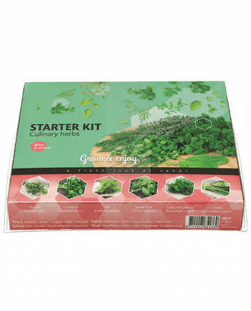 Kulinariskt startset med 6 sorter – odlingssats från SeedsChoice