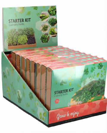 Kulinariskt startset med 6 sorter – odlingssatsfrön från SeedsChoice