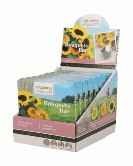 Solrosfrön Helianthus annuus ettårig bukettmix 75 cm